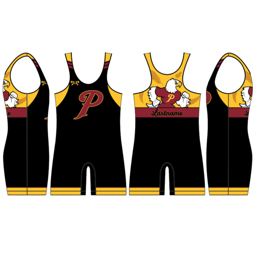 Prairie High School Custom Men's Singlet 2024 - Image 2