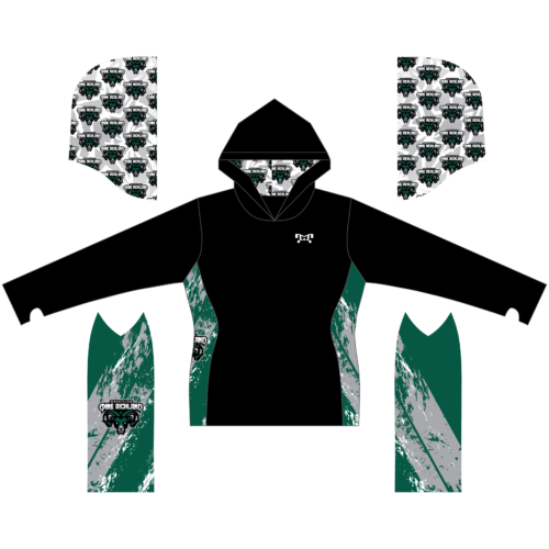 Pine Richland Wrestling Club Women's Frenzy Hoodie 2024