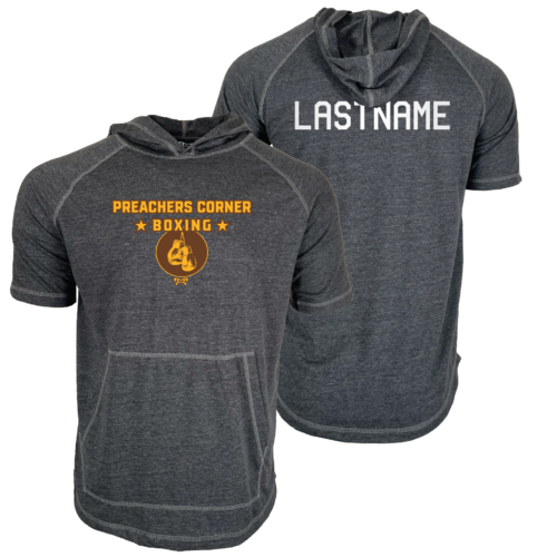 Preacher's Corner  Short Sleeve Hoodie 2024