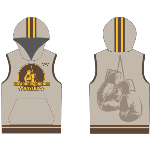 Preacher's Corner Sleeveless Sublimated Hoodie