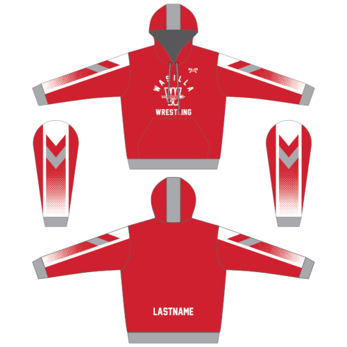 Wasilla High School Sublimated Custom Hoodie