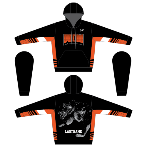Doom Wrestling Club Custom Sublimated Hoodie