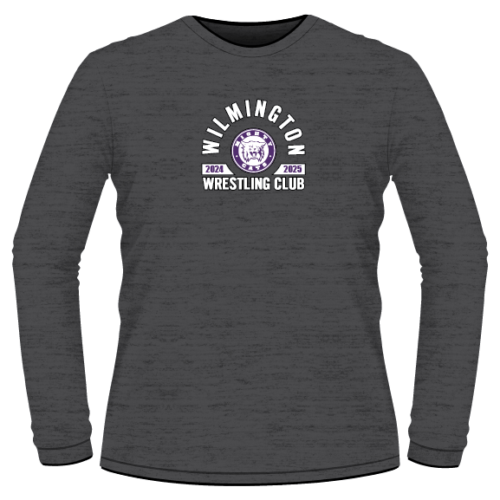 Wilmington Wrestling Club Custom Heat Press Long Sleeve
