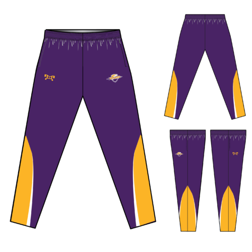 Winner Youth Wrestling Club Sublimated Tapered Pants W/ Zipper 2024