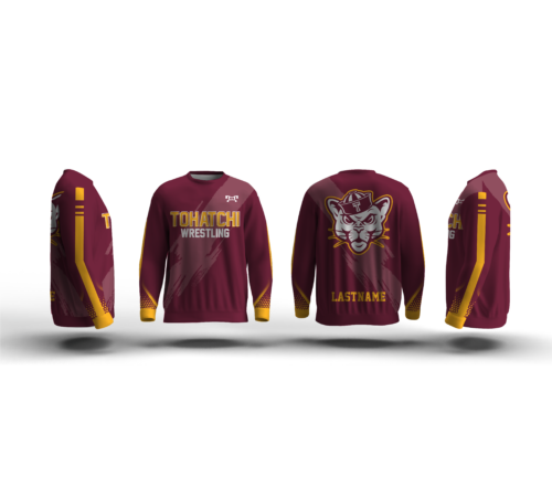 Tohatchi Wrestling Custom Elite Sublimated Crewneck 2024