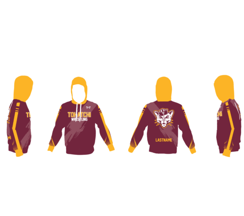 Tohatchi Wrestling Elite Custom Sublimated Hoodie 2024