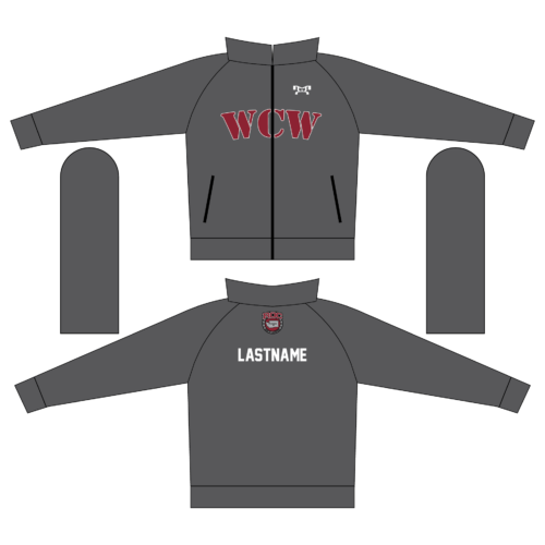 Toppenish High School Grey Custom Full Zip