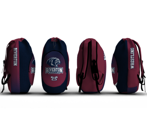 Riverton Parke Wrestling Club Sublimated Custom Gear Bag