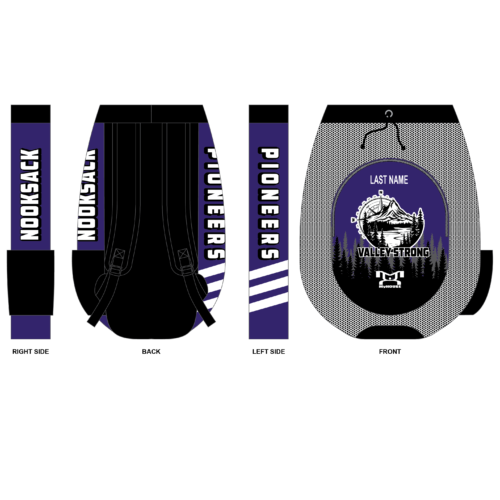 Nooksack Valley Sublimated Custom Gear Bag