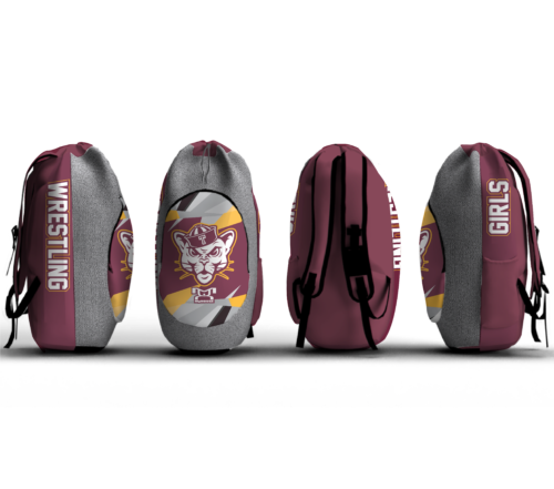 Tohatchi Wrestling Custom Girls Gear Bag