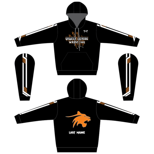 Greater Latrobe Youth BLACK Sublimated  Hoodie