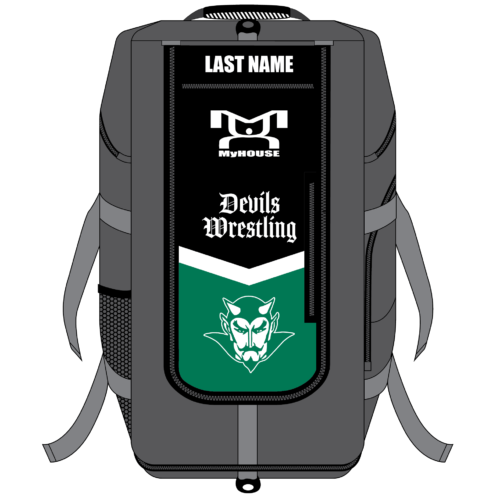 GREENEVILLE DEVILS WRESTLING Hybrid Gear Bag (THIS WILL SHIP IN 6-8 WEEKS)****