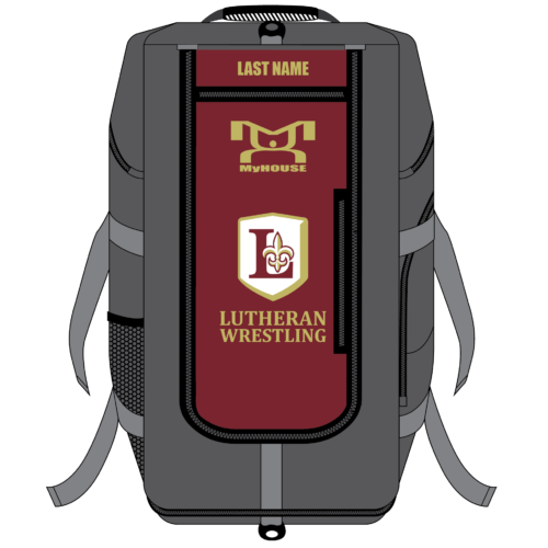 LUTHERAN HIGH SCHOOL Hybrid Gear Bag (THIS WILL SHIP IN 6-8 WEEKS)****