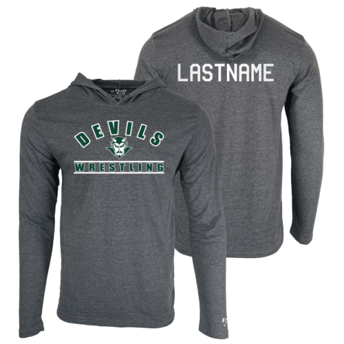 GREENEVILLE DEVILS WRESTLING Long Sleeve Hoodie