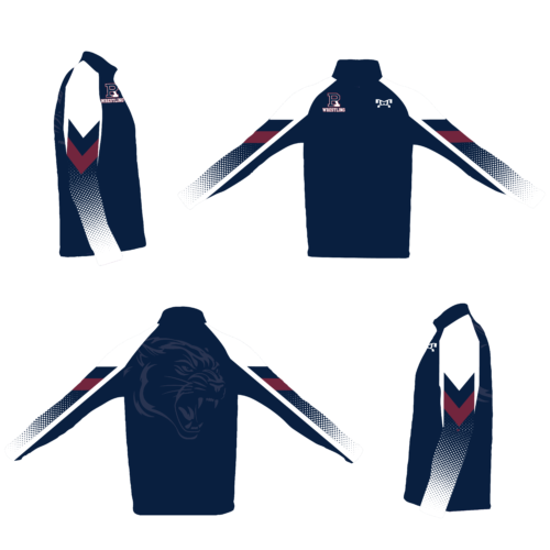 Riverton Parke Wrestling Club Custom Intrepid Quarter Zip