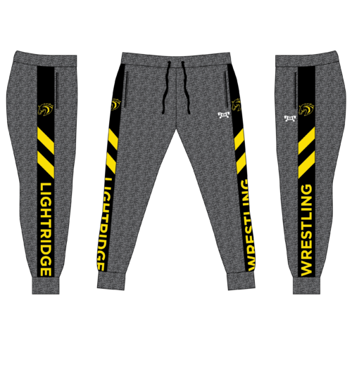 Lightridge High School Custom Joggers (Heathered fabric may vary in color & texture)
