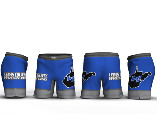 Lewis COunty Custom Fight Shorts 2024