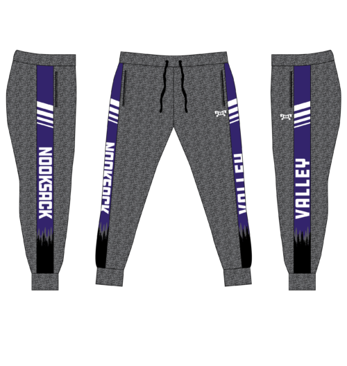 Nooksack Valley  Custom Joggers 2024 (Heathered fabric may vary in color & texture)