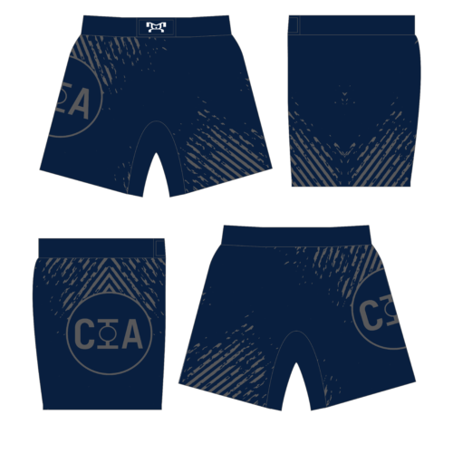 CIA Navy Custom 6" Fight Shorts 2024