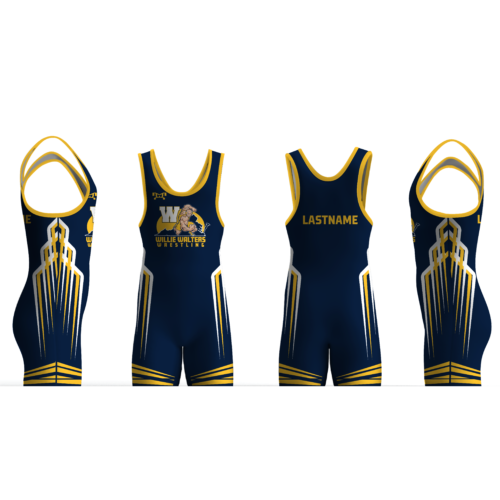 Willie Walters Wrestling Club Singlet