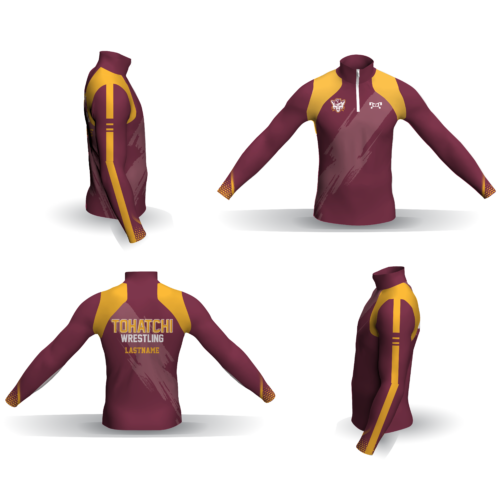 Tohatchi Wrestling Quarter Zip