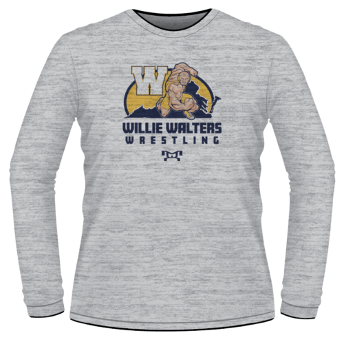 Willie Walters Wrestling Club Sublimated Decal Long Sleeve