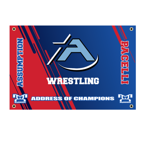 ASSUMPTION WRESTLING  Custom Team Banner