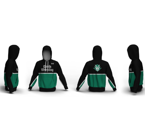 GREENEVILLE DEVILS WRESTLING Sublimated  Hoodie