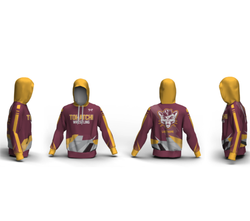 Tohatchi Wrestling Custom Sublimated Hoodie