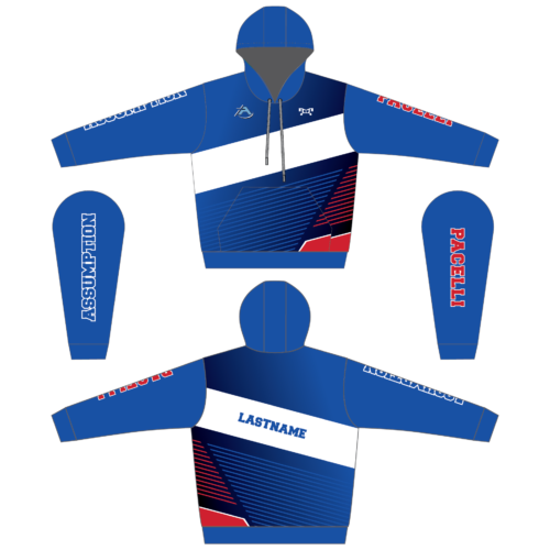 ASSUMPTION WRESTLING  Custom Sublimated Hoodie 2024