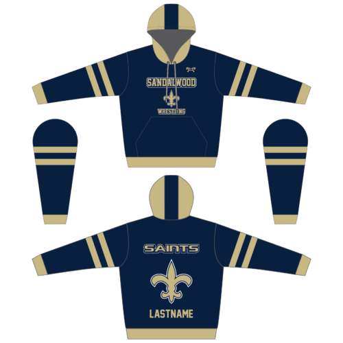 Sandalwood Custom Sublimated Hoodie