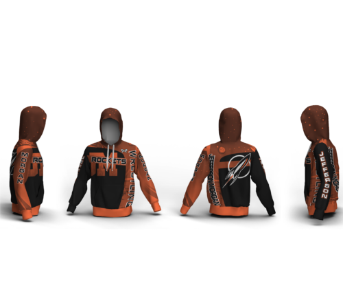 Jefferson Morgan Space Sublimated  Hoodie