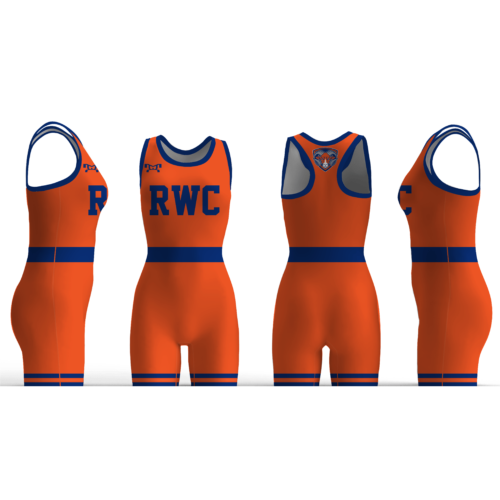 RAMBLER WRESTLING Custom ORANGE Women's Singlet 2024