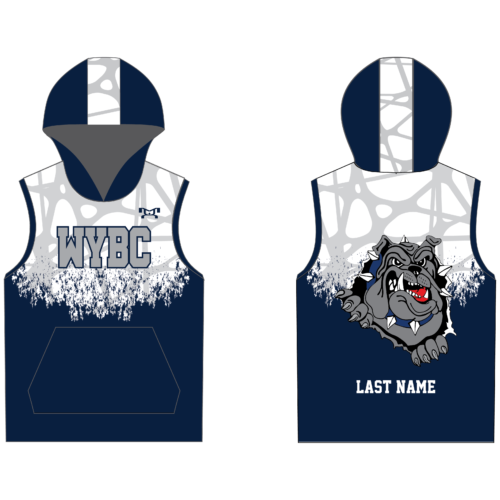 West York Boys Sleeveless Sublimated Hoodie 2024