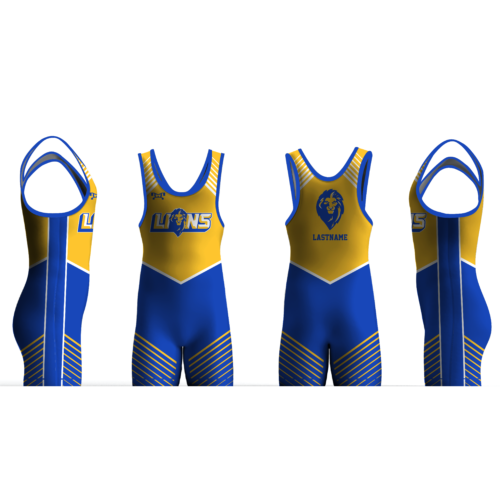Chestnut Ridge Little Lions Wrestling Men's Singlet 2024