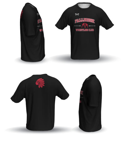 Fallbrook Wrestling Club Custom Dri-Fit Shirt 2024