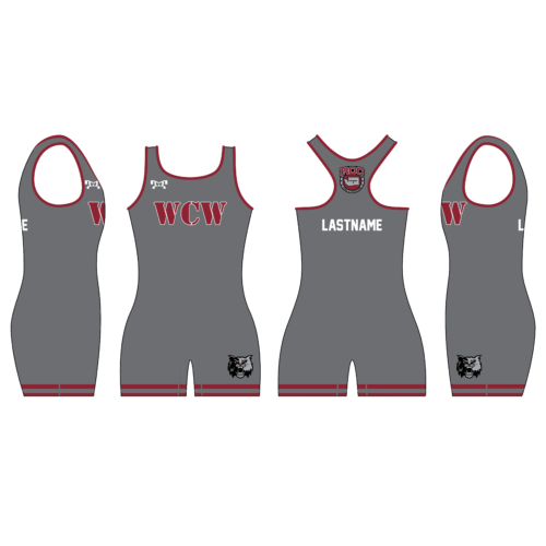 Toppenish High School GREY With ROC Women's Custom Singlet