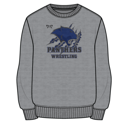 Hoosick Falls Sublimated Decal Grey Crewneck