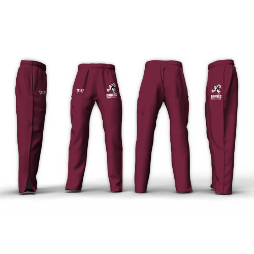Newton Braves Youth Wrestling Sublimated Athletic Pants W/ Zipper 2024