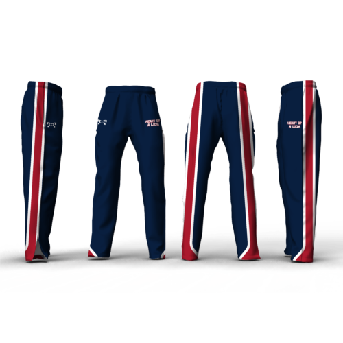 HEART OF A LION  Sublimated Athletic Pants W/ Zipper 2024