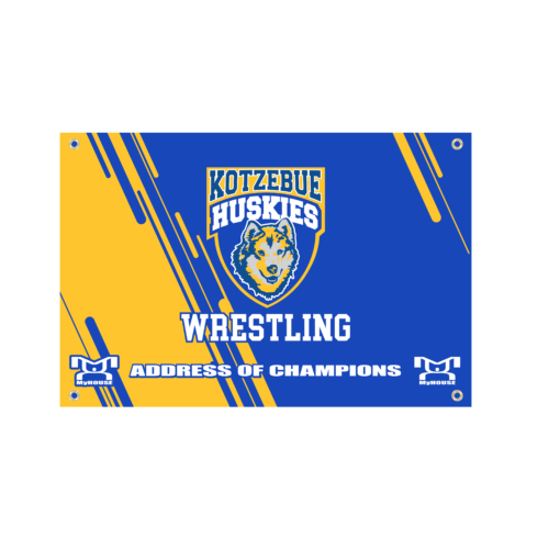 Kotzebue High School Custom Team Banner