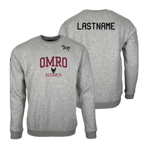 Omro Youth Wrestling Custom MyHOUSE Challenger Crewneck
