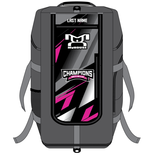 Girls Champion Wrestling Club Custom Hybrid Gear Bag (PLEASE ALLOW 6-8 WEEKS***)