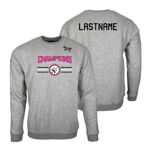 Girls Champion Wrestling Club Custom MyHOUSE Challenger Crewneck