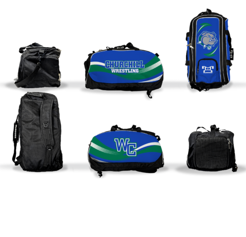 Churchill Wrestling Custom Conversion Duffel Bag