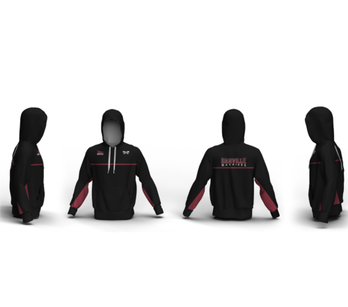 Danville Warriors Custom ELITE Sublimated Hoodie 2024