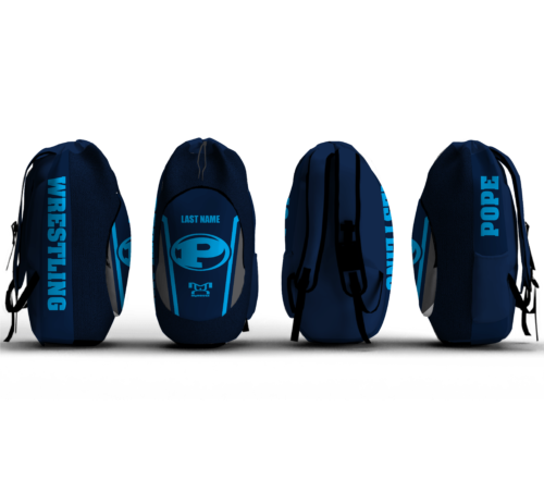 Pope Jr Wrestling Club Sublimated Custom Gear Bag