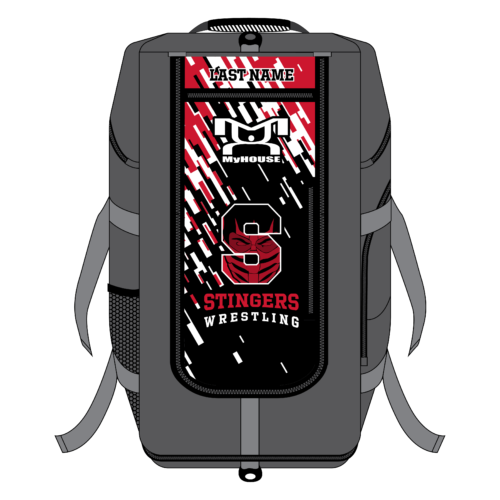 Scorpion Wrestling Club Hybrid Gear Bag (THIS WILL SHIP IN 6-8 WEEKS)***