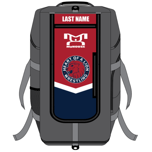HEART OF A LION  Hybrid Gear Bag (THIS WILL SHIP IN 6-8 WEEKS)****
