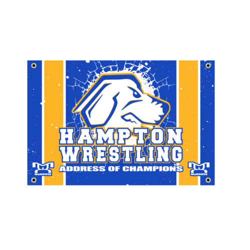 HAMPTON Custom Team Banner